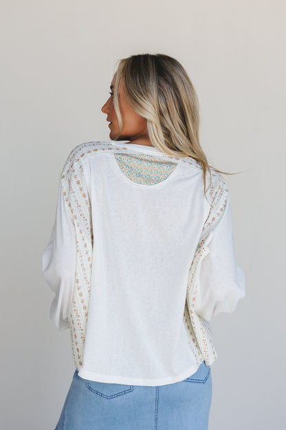 Wildlight Top - Cream