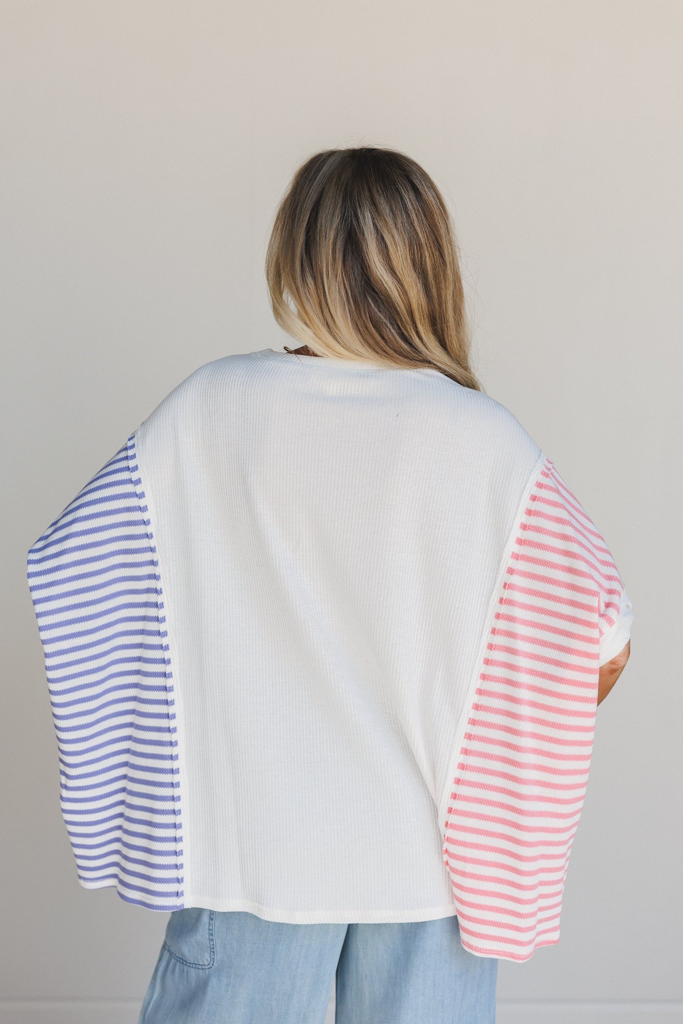 Sweet Stripes Top - Off White