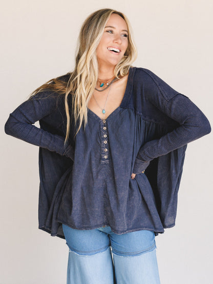 Soft Scout Top - Navy