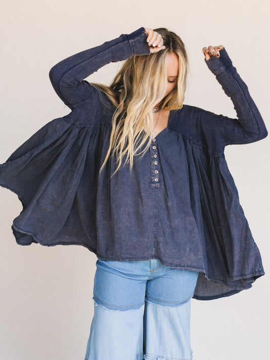 Soft Scout Top - Navy
