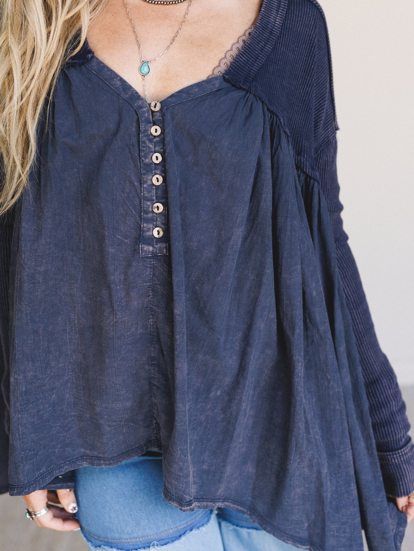Soft Scout Top - Navy