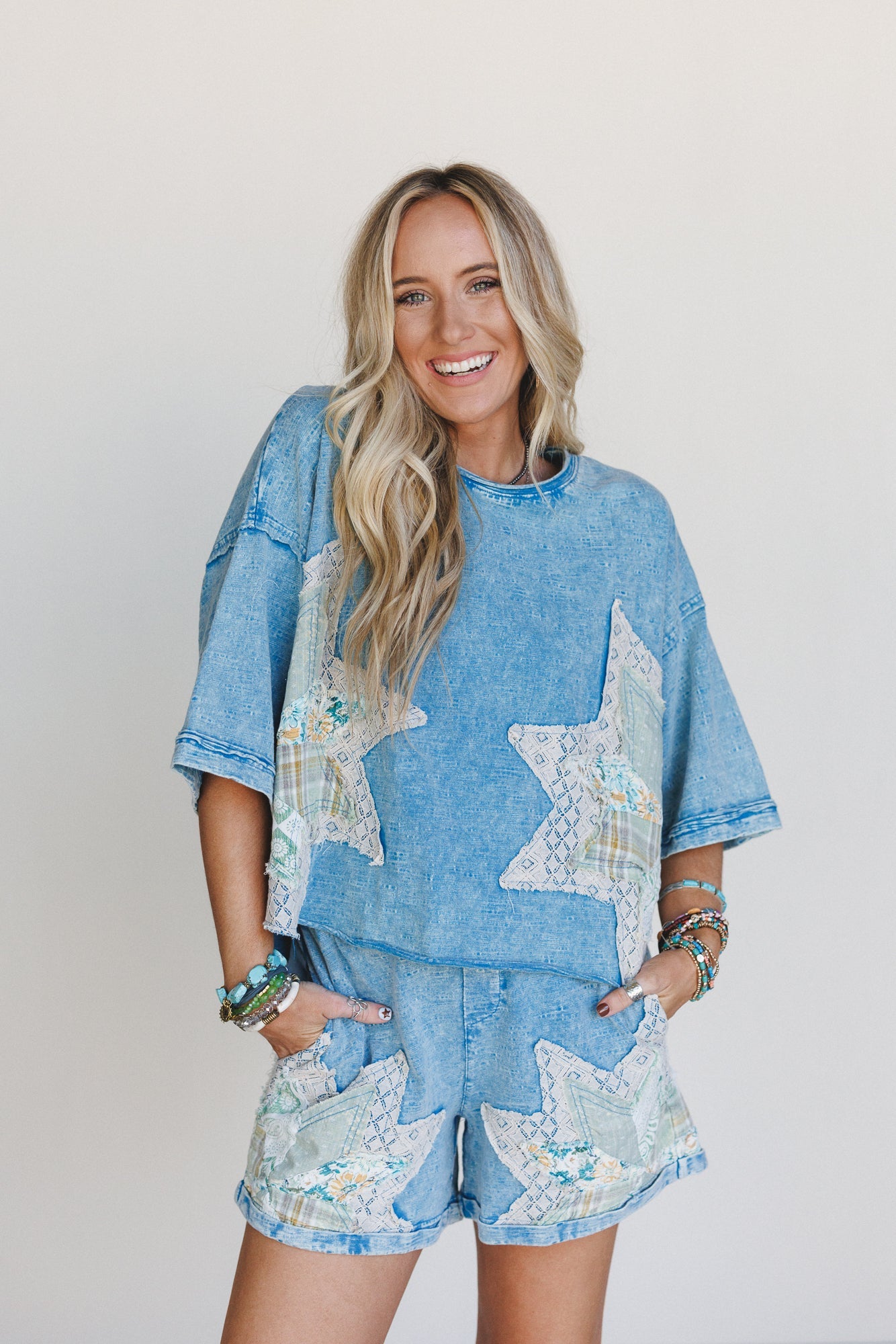 Meadow Mosaic Set - Blue