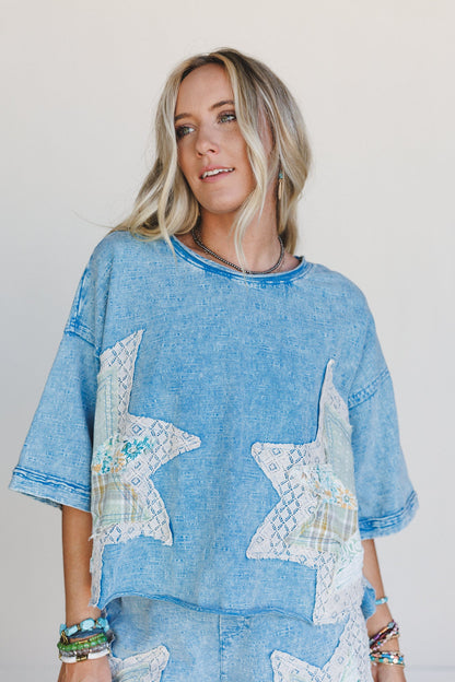 Meadow Mosaic Set - Blue