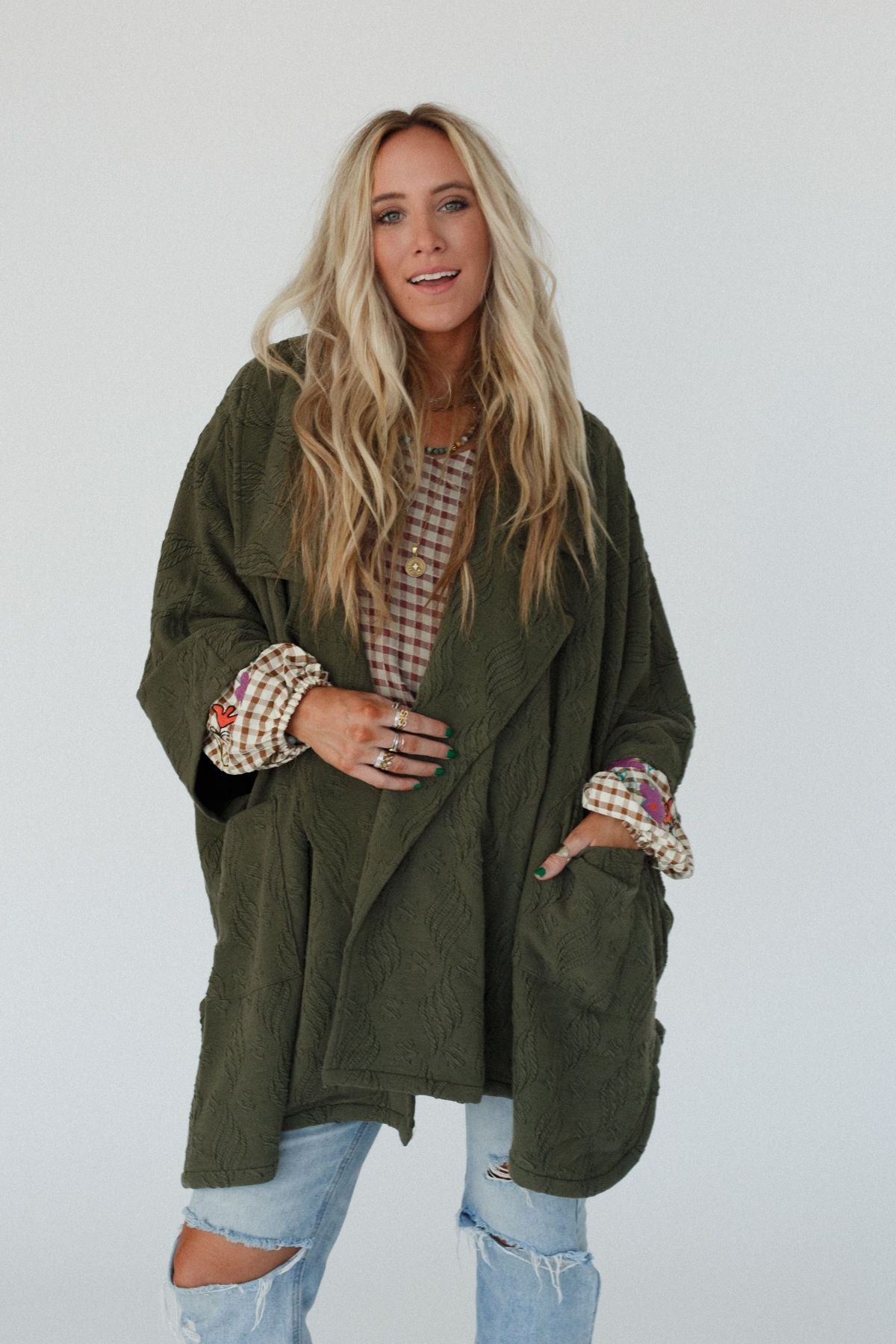 Elea Cardigan - Olive