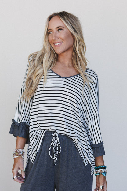 The Nest Time To Be Set - Off White Charcoal