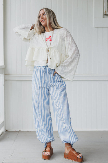 The Nest Wildflower Drift Top - Cream