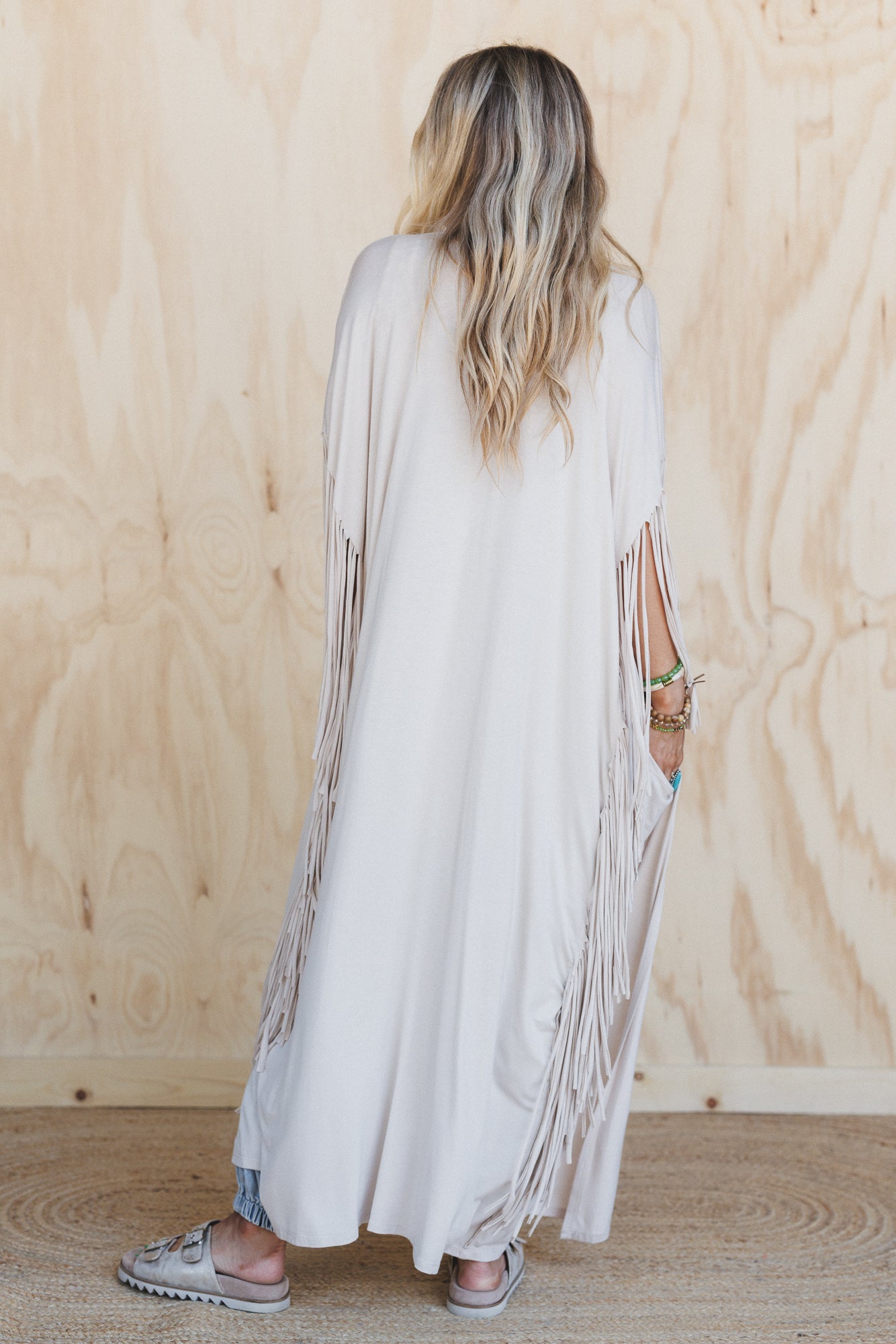 The Nest Showstopper Duster Kimono - Oat