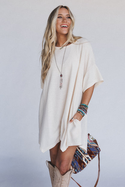 The Nest Meadowlight Tunic Dress - Cream
