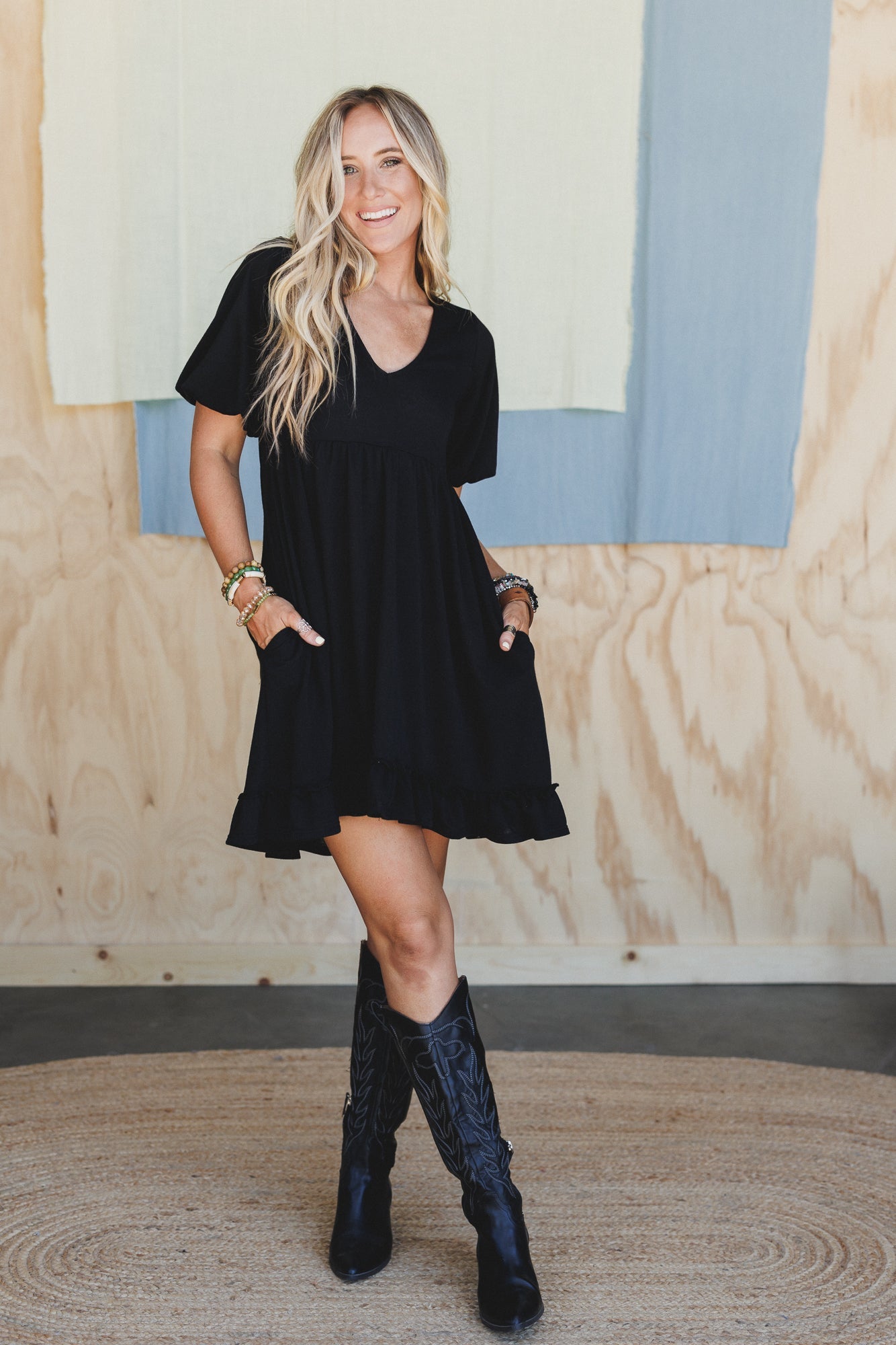 The Nest Best Intentions Dress - Black