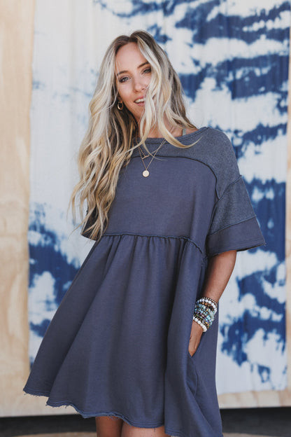 The Nest Moonlit Orchard Tunic - Charcoal