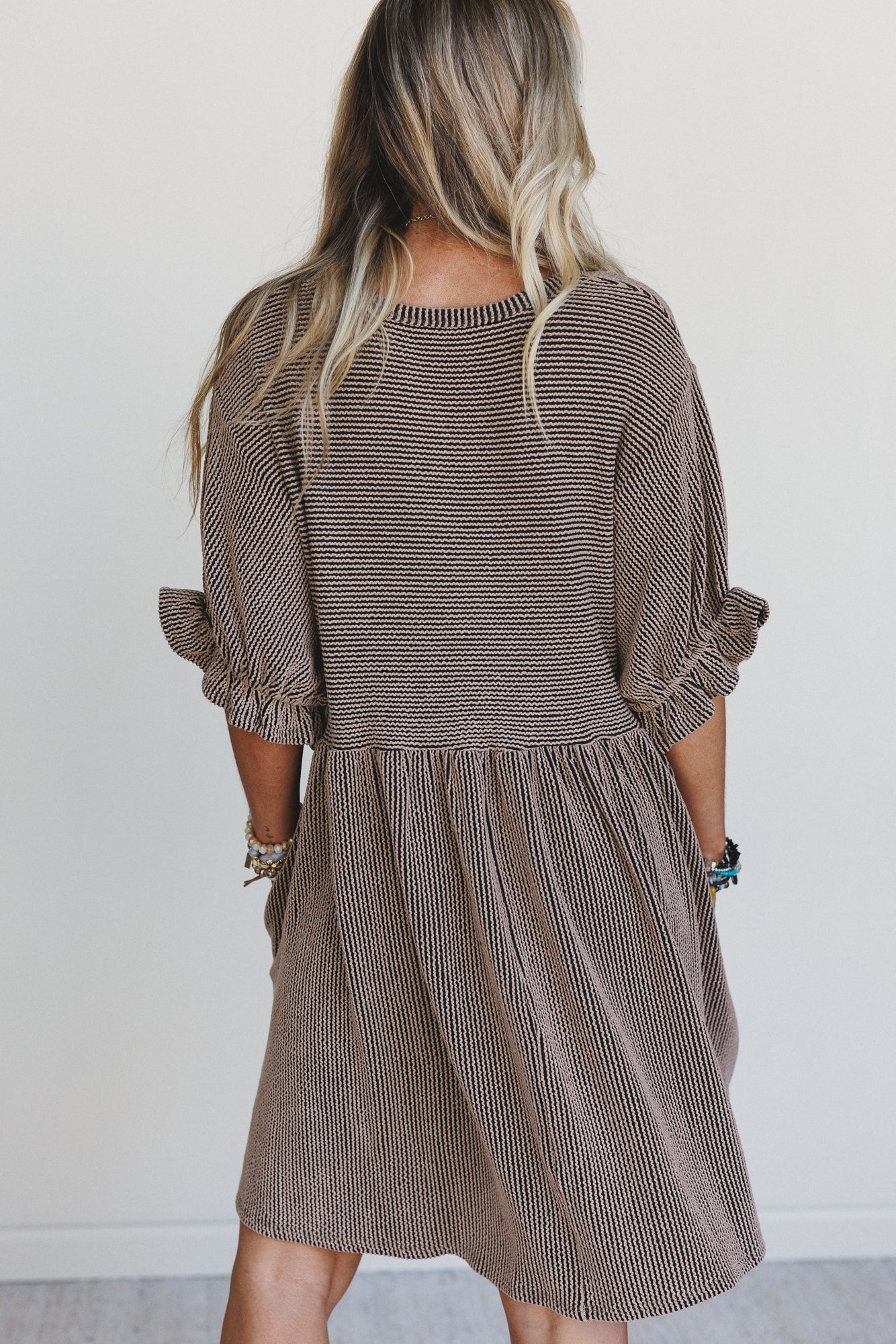 The Nest Open Sky Dress - Camel