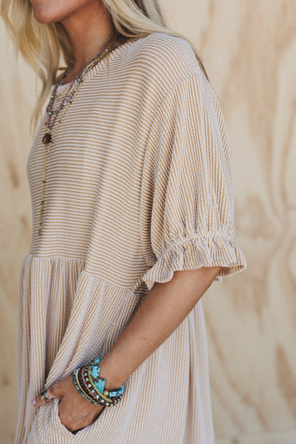 The Nest Open Sky Dress - Canary