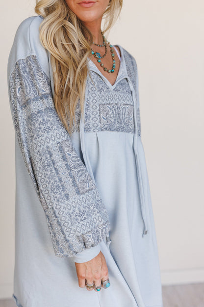 The Nest Sky Light Dress - Blue Multi