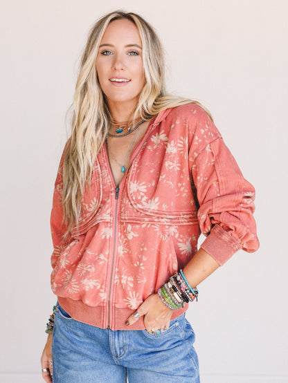Sierra Beat Jacket - Coral