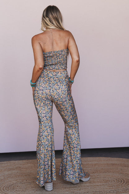 Dream In Flowers 3 Piece Bundle - Navy Seafoam