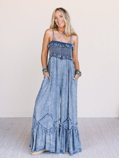 Daytrip Darling Jumpsuit - Denim