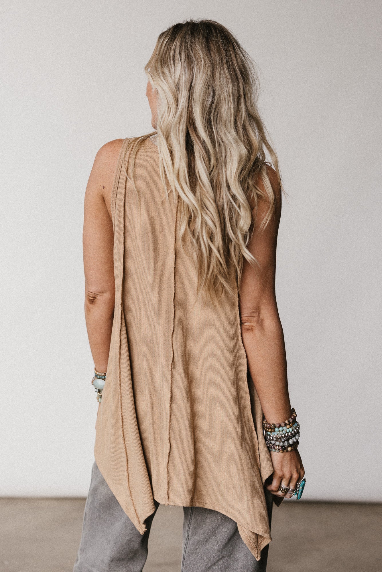 The Nest Drift Away Top - Tan