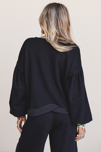 The Nest Laid Back Love 2 Piece Bundle - Black