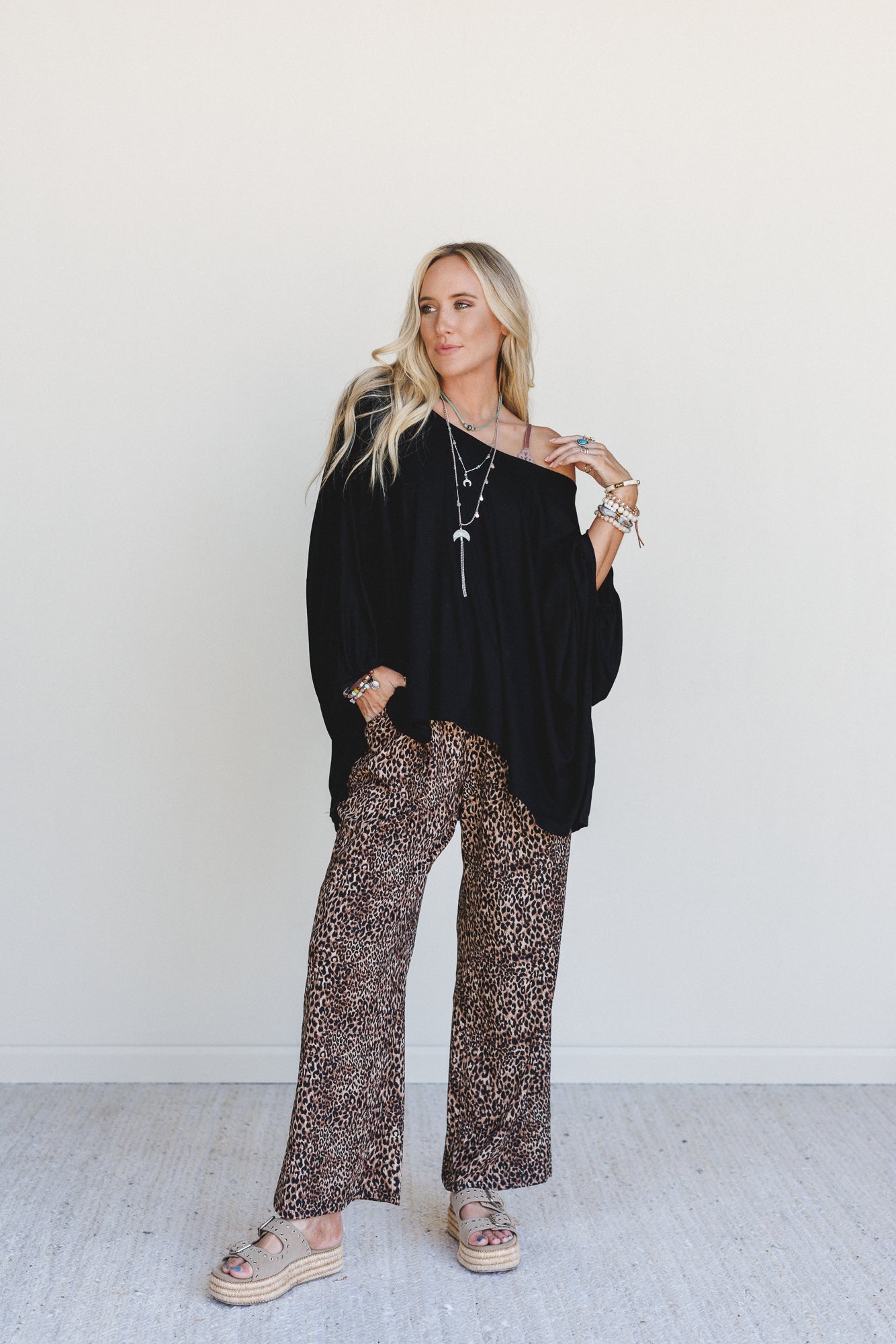 The Nest Ever Easy Top - Black