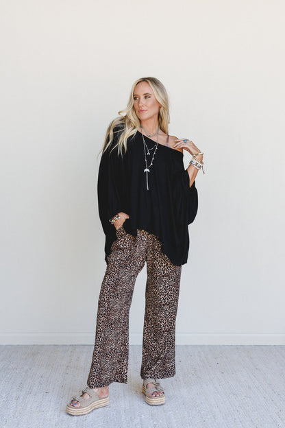 The Nest Ever Easy Top - Black