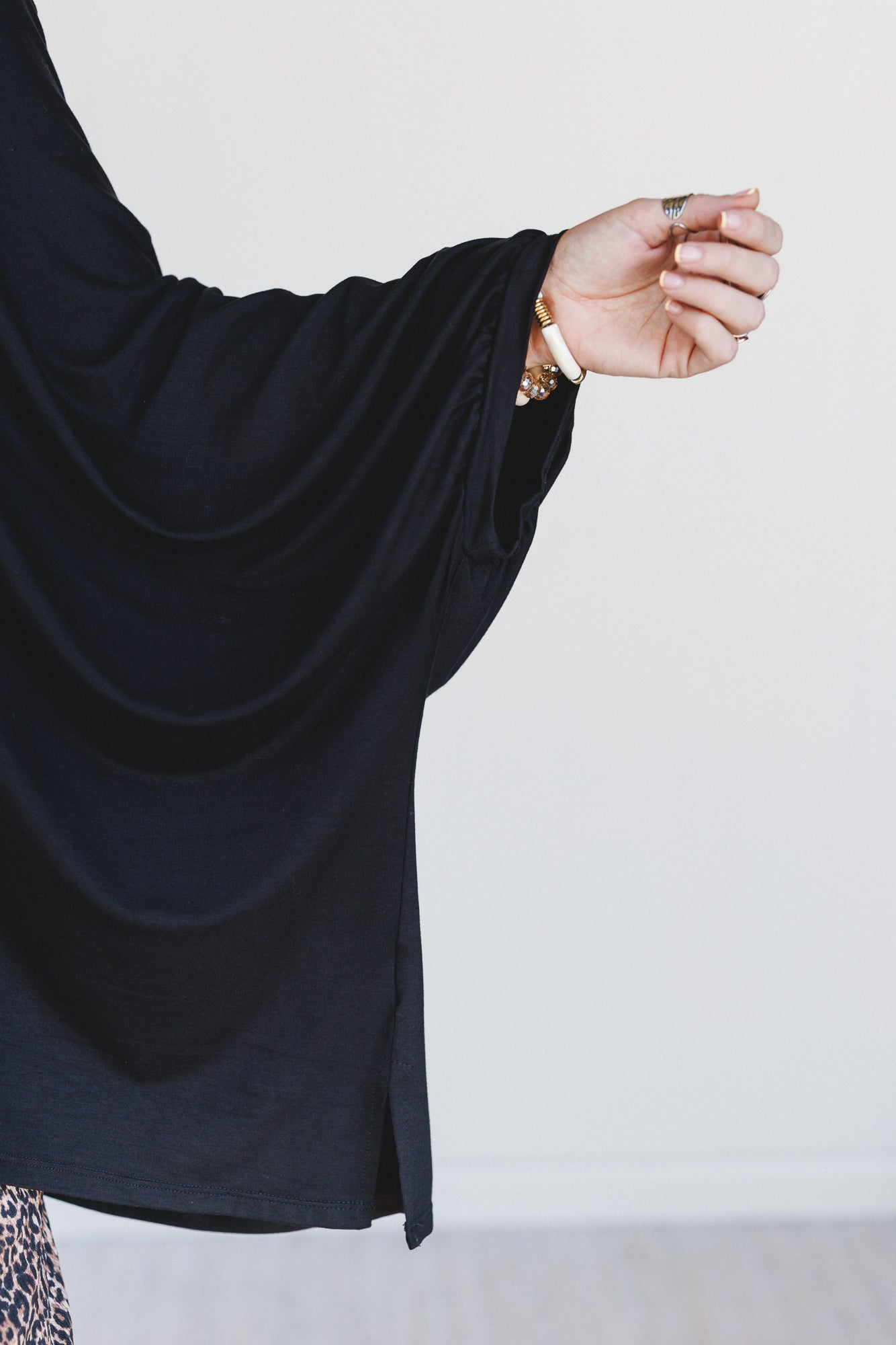 The Nest Ever Easy Top - Black