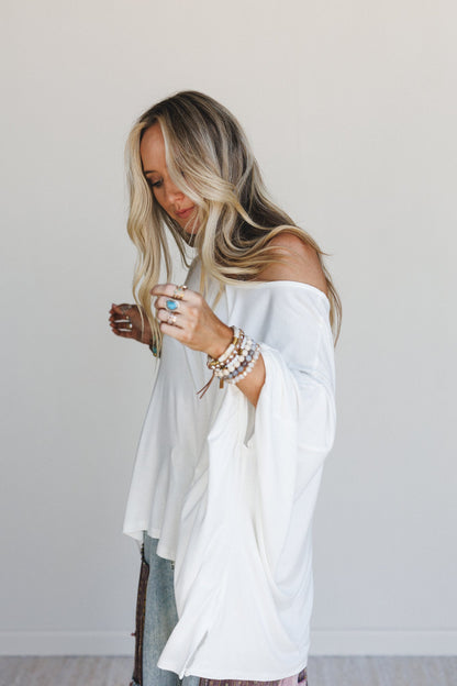 The Nest Ever Easy Top - Off White