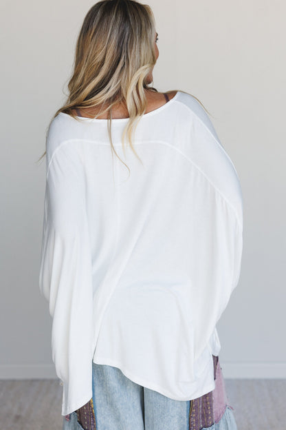 The Nest Ever Easy Top - Off White