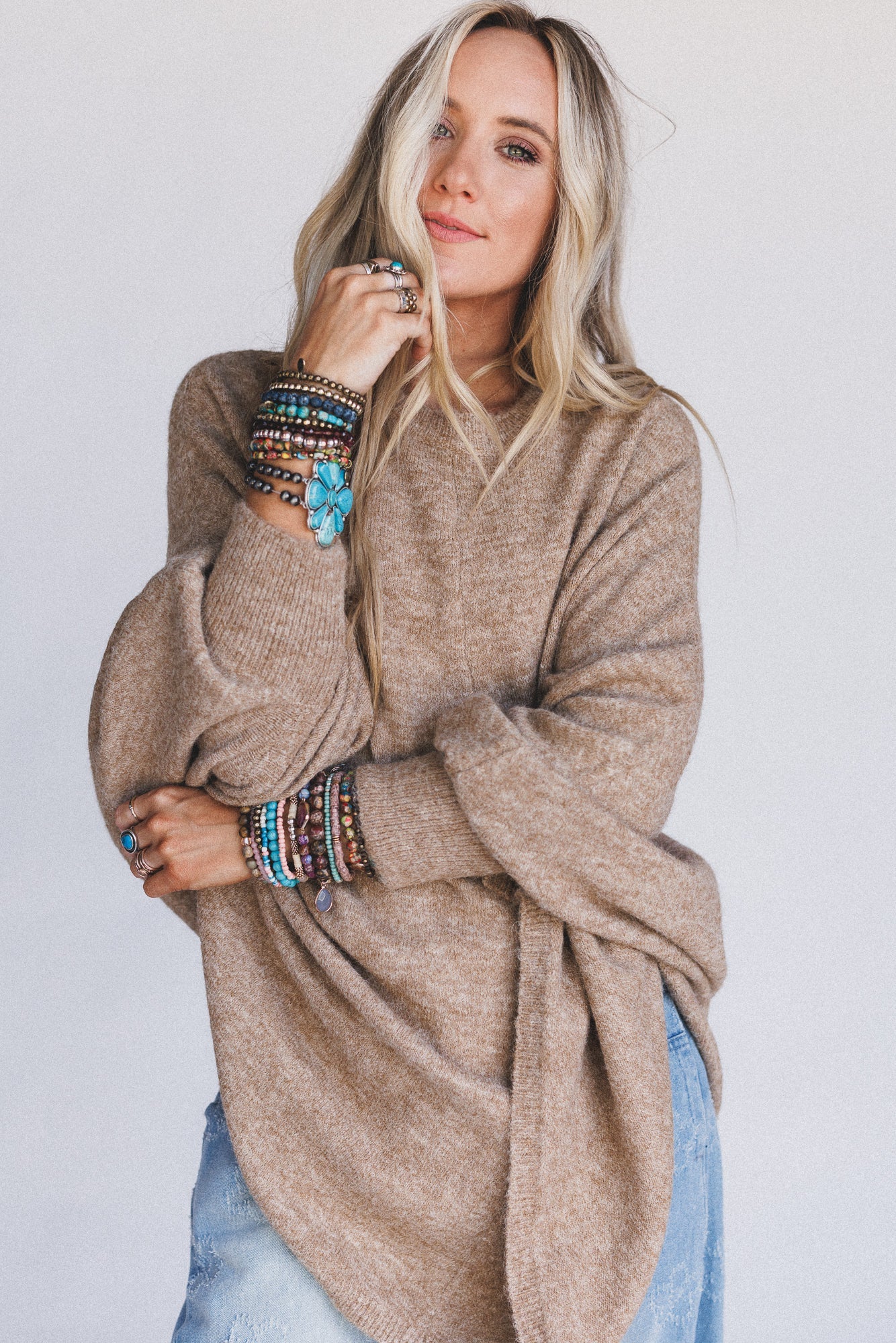 The Nest Gwyneth Sweater - Mocha
