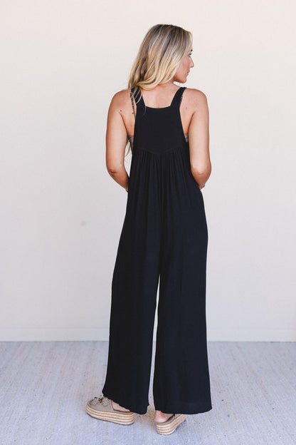 Sunset Revival Jumpsuit - Black