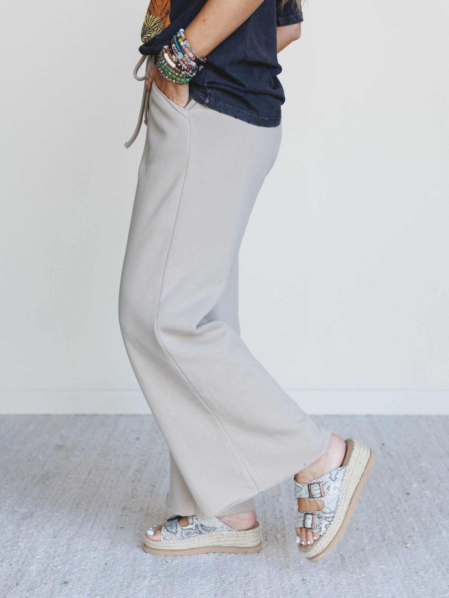 Drifted Off Pants - Ash Mocha