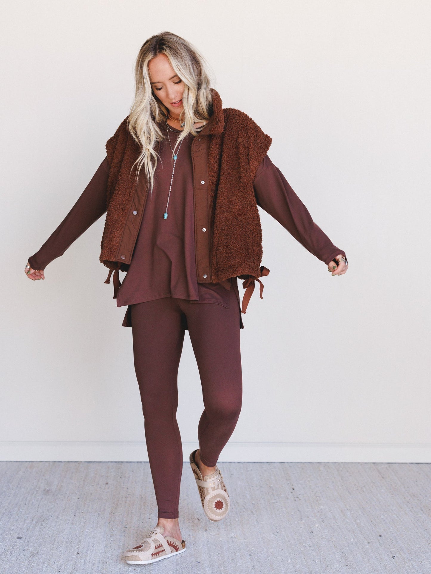 Everyday Cozy 3 Piece OOTW Set - Brown