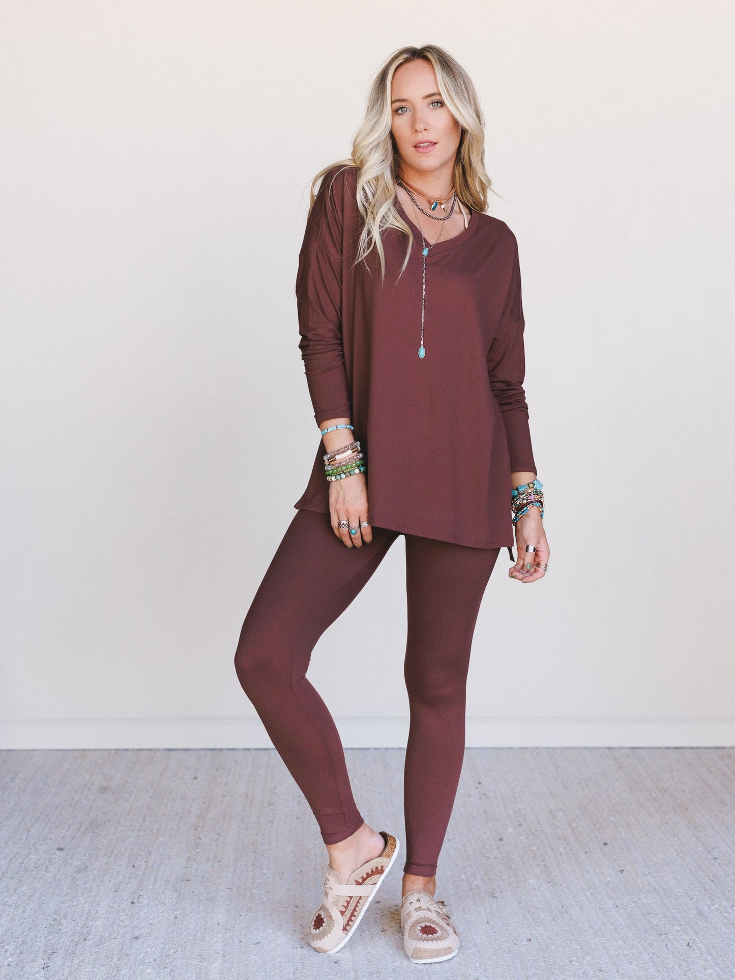 Everyday Cozy 3 Piece OOTW Set - Brown