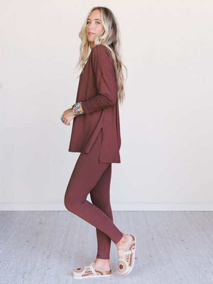 Everyday Cozy 3 Piece OOTW Set - Brown