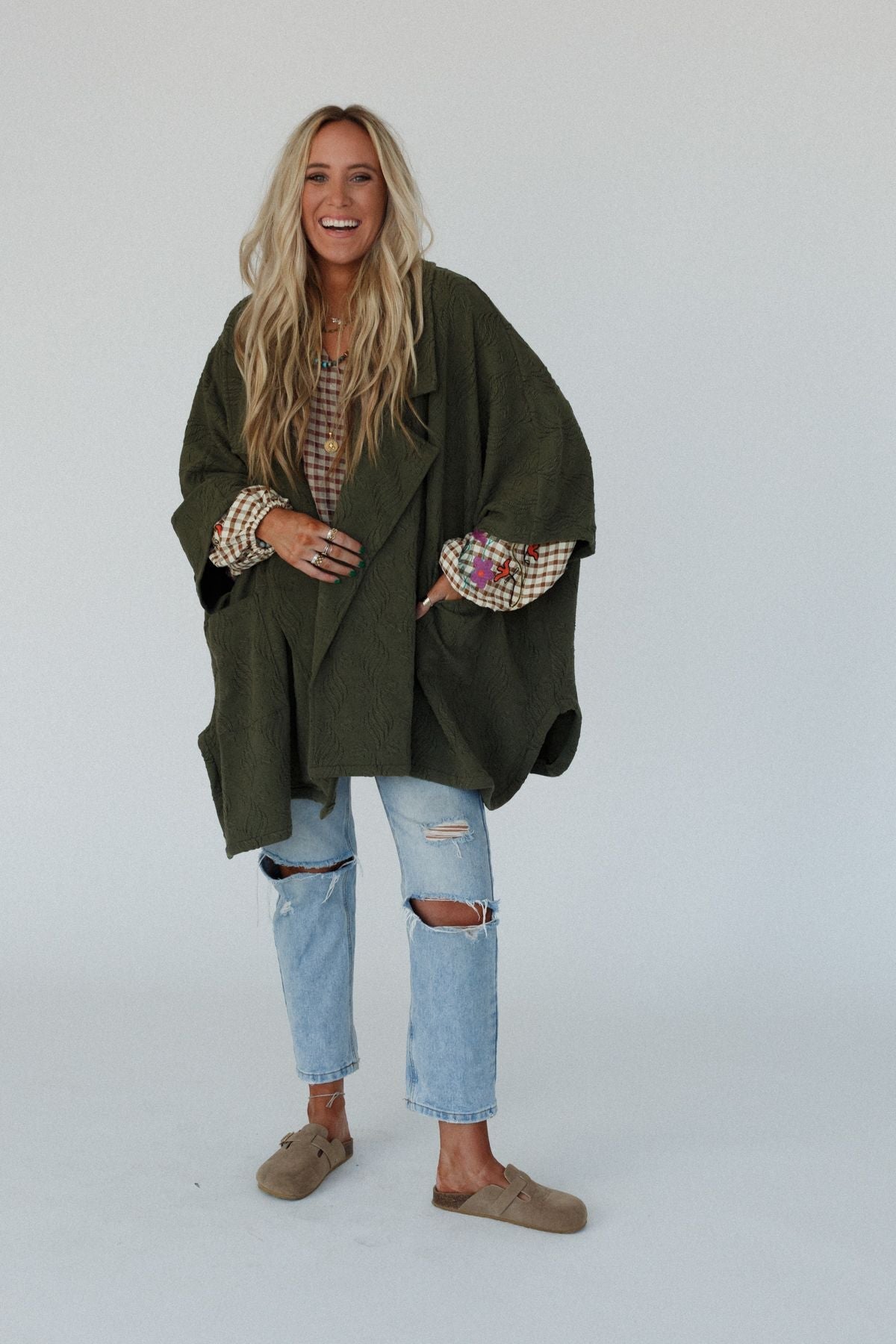 Elea Cardigan - Olive