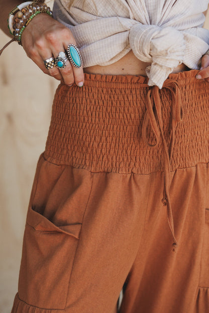 Forever Ruffled 3 Piece Bundle - Camel