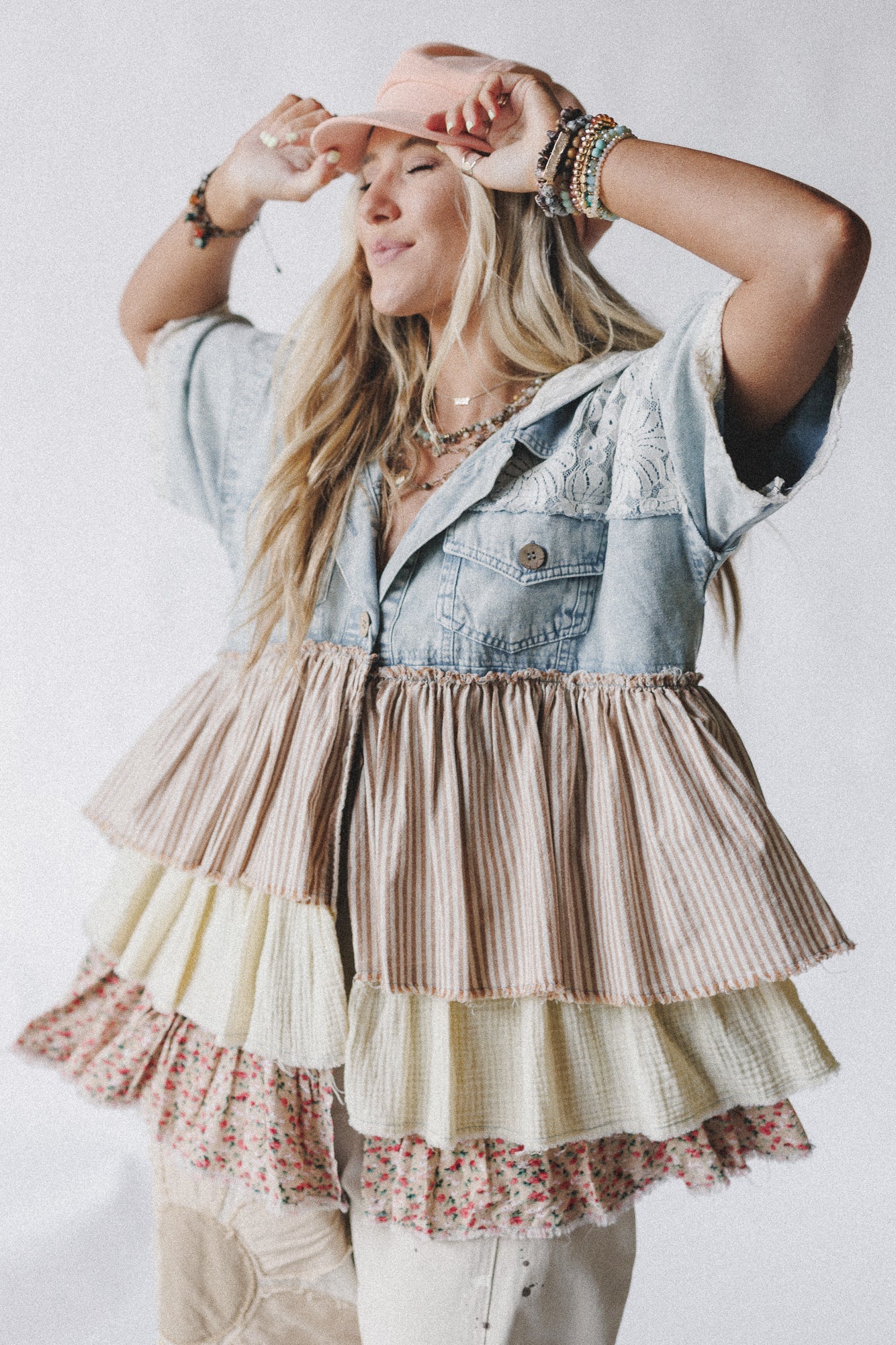 Dandelion Doll Top - Denim