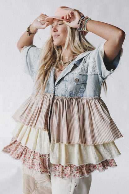 Dandelion Doll Top - Denim