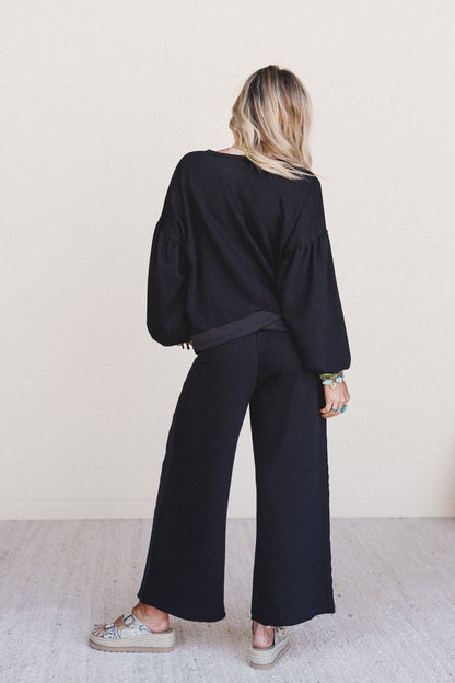 The Nest Laid Back Love 2 Piece Bundle - Black