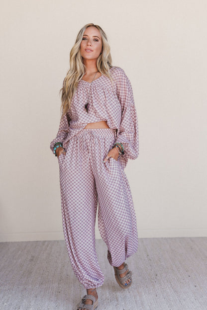 Drop of Vintage 2 Piece Bundle - Burgundy