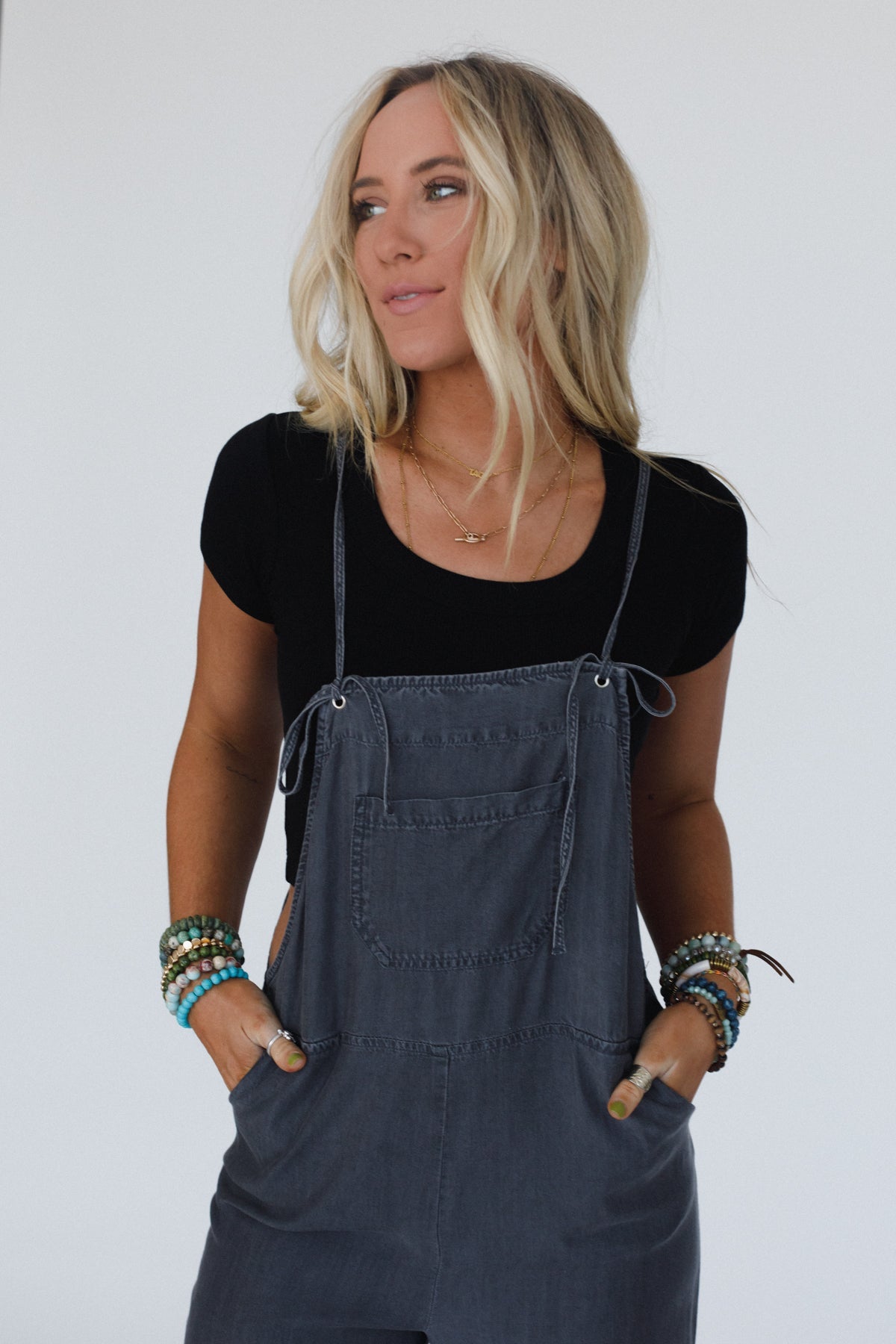 Sunset Bound Jumpsuit - Black
