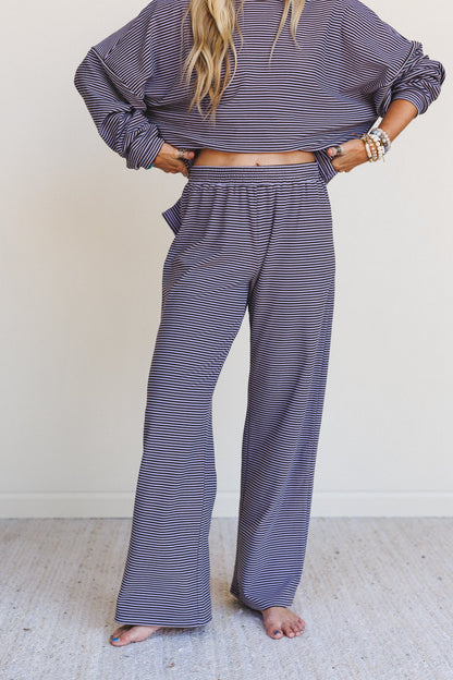 Soft Mode Wide Leg Pants - Lavender