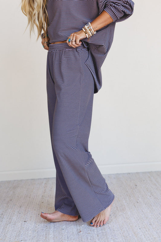 Soft Mode Wide Leg Pants - Lavender