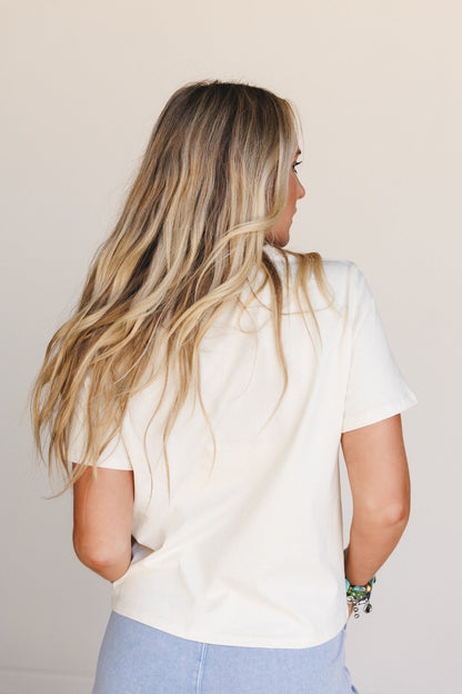 Ranch Signs Graphic Tee - Cream