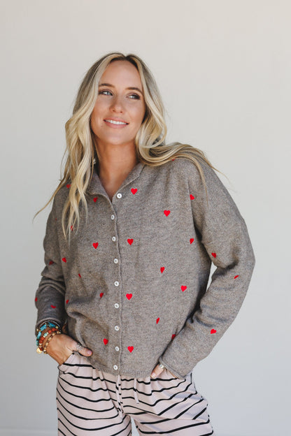 Canyon Bloom Sweater - Mushroom