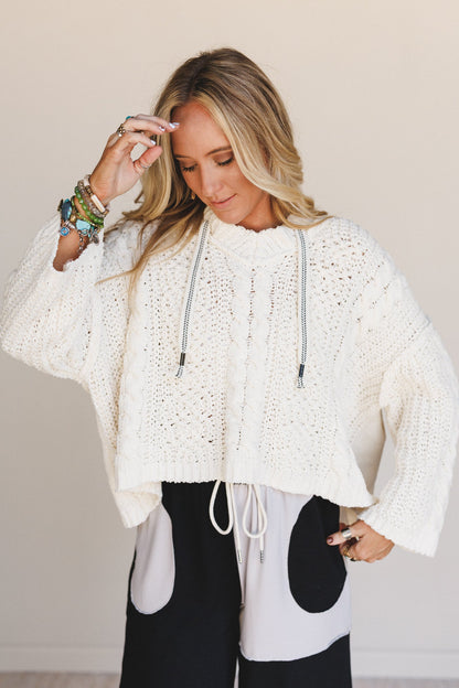 River Tangle Sweater - Cream