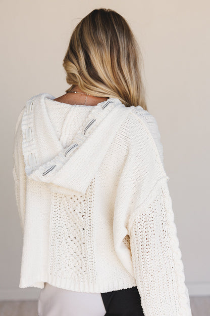 River Tangle Sweater - Cream