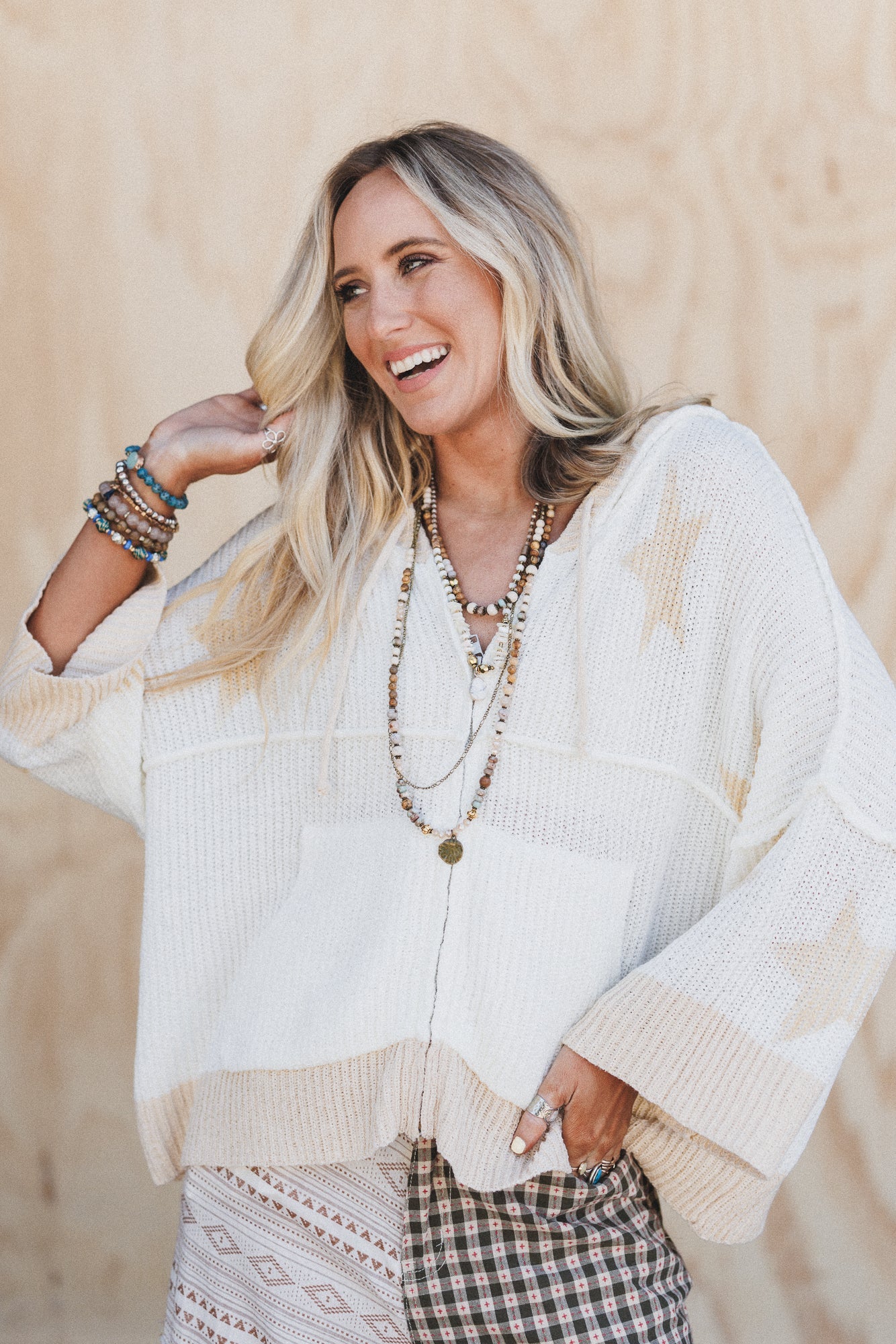 Casual Stars 2 Piece Bundle - Ivory