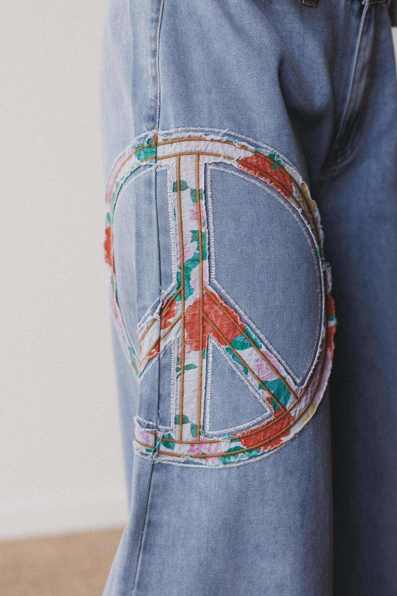Peace + Florals 3 Piece Bundle - Denim