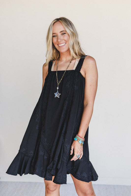 Night Tide Dress - Black