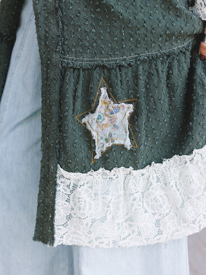 Peace Run Jacket - Olive